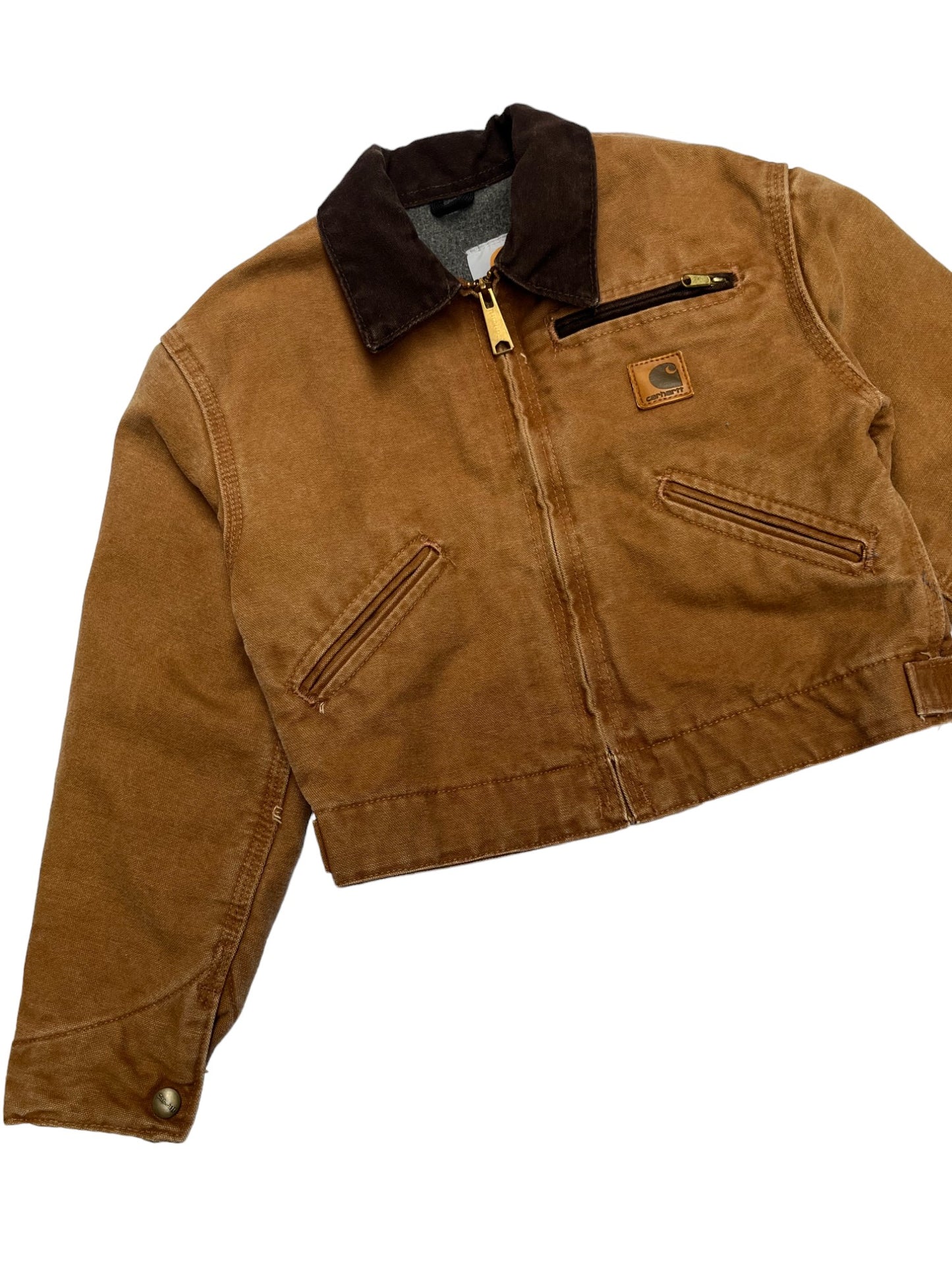 Veste Carhartt vintage beige à col 6/8 ans