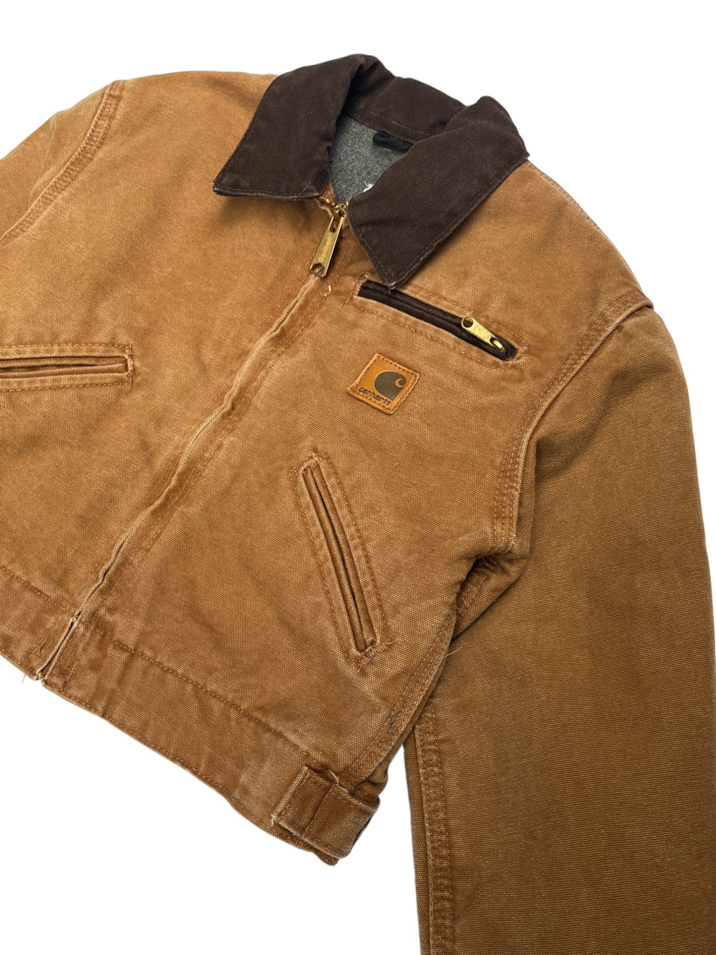Veste Carhartt vintage beige à col 6/8 ans