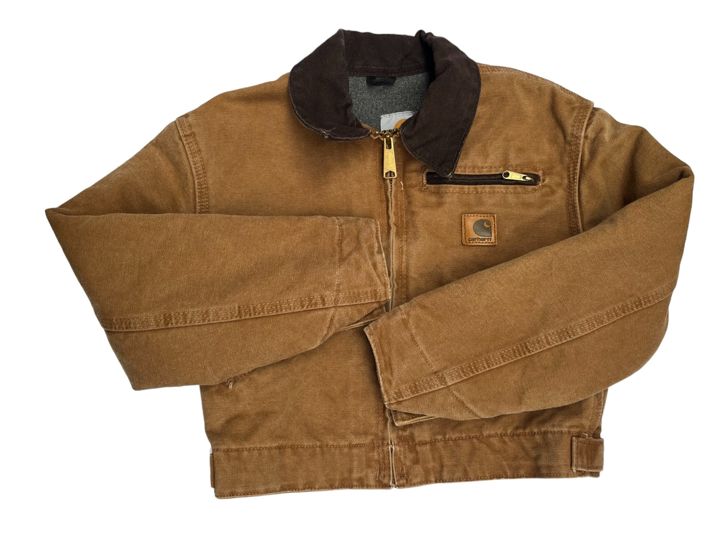 Veste Carhartt vintage beige à col 6/8 ans