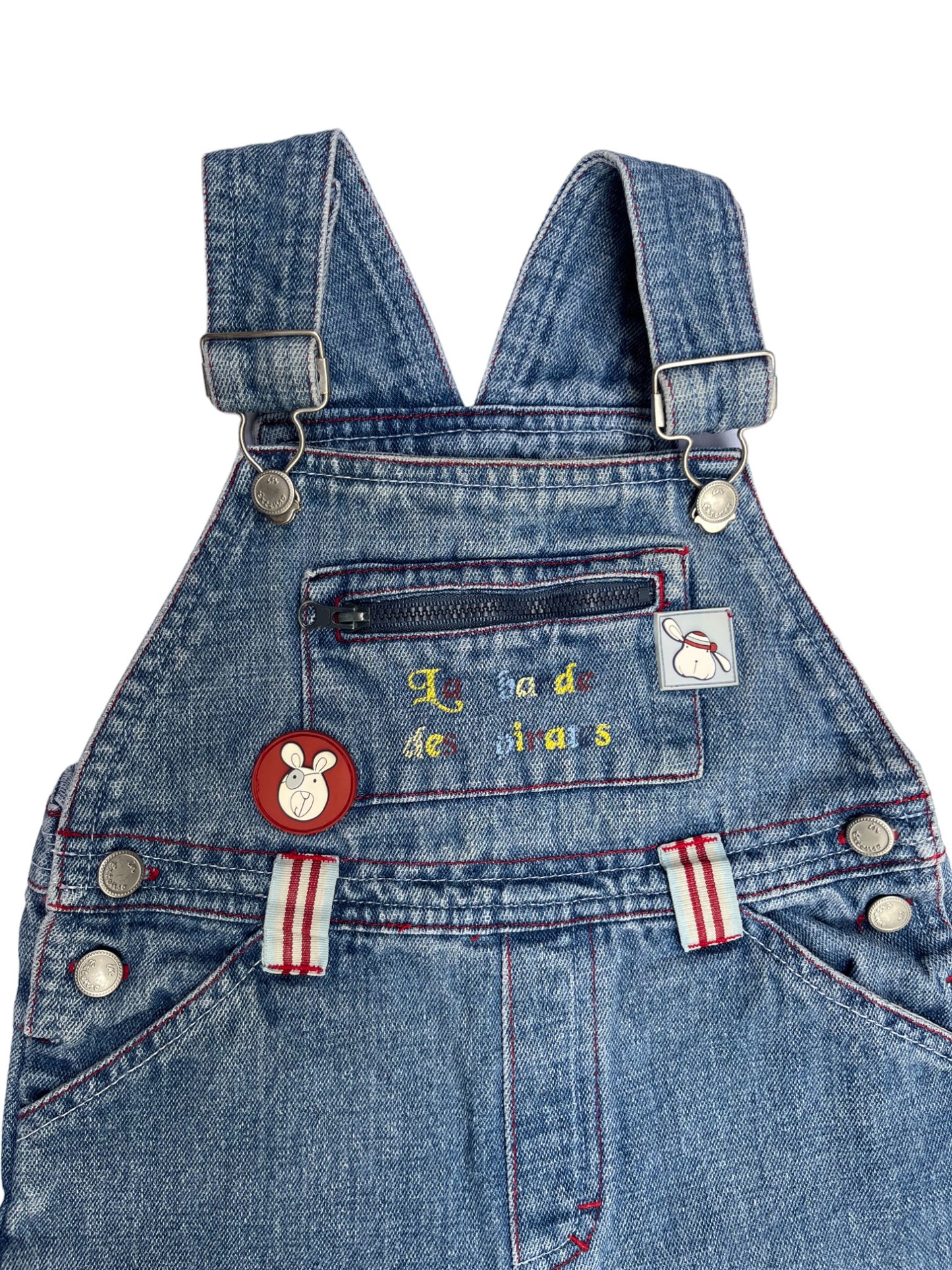 Salopette vintage en jean - 2 ans