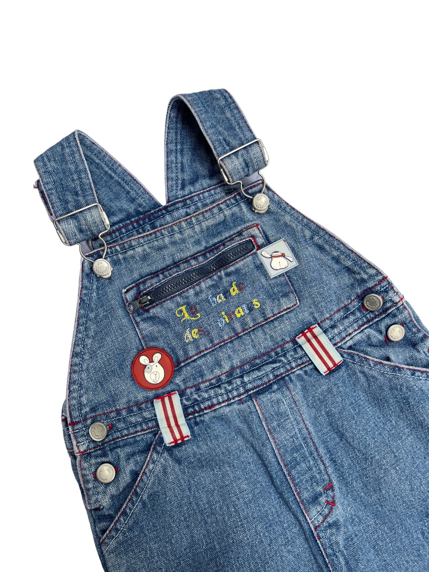 Salopette vintage en jean - 2 ans
