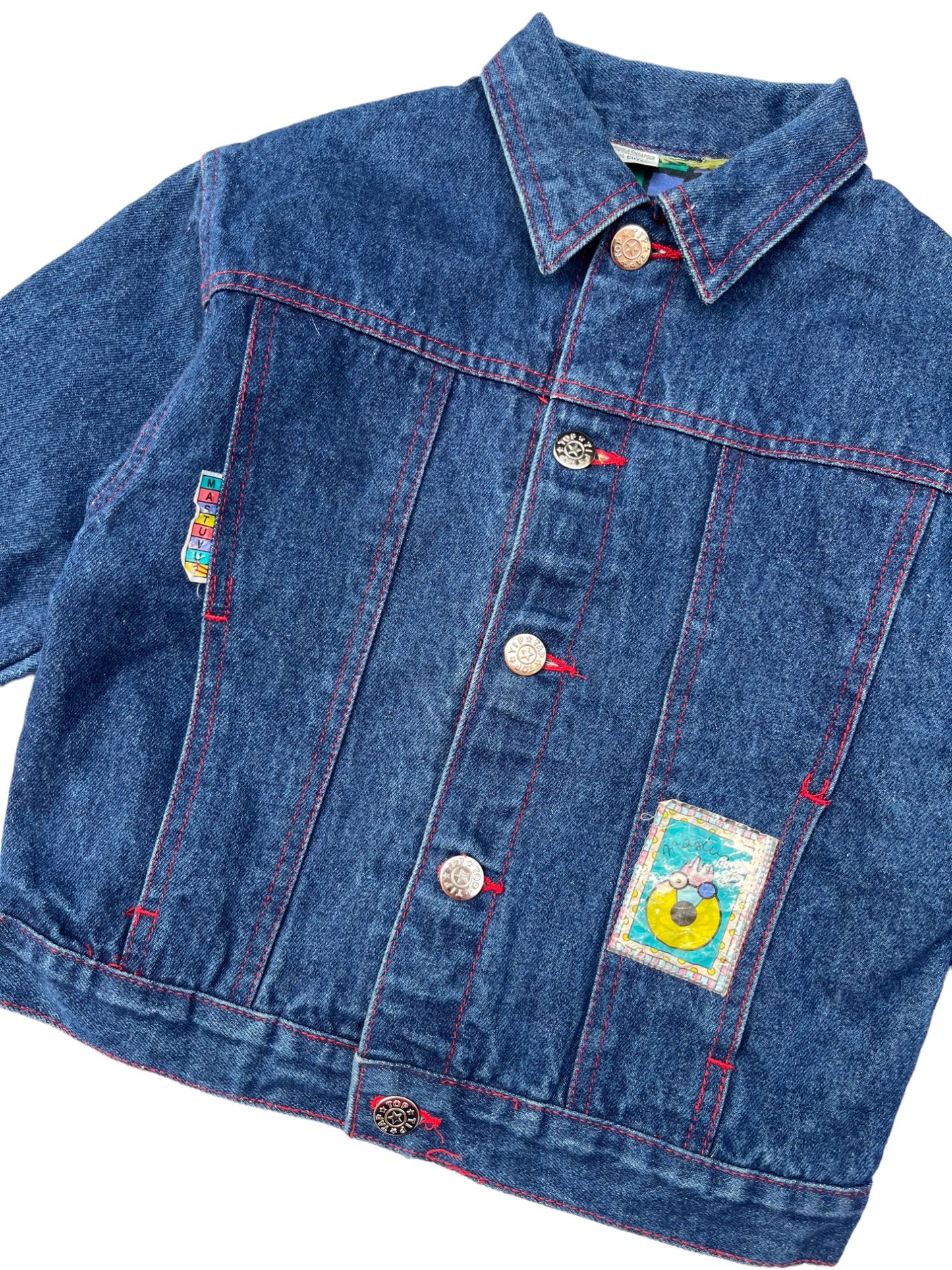 Veste en jean vintage - 4 ans